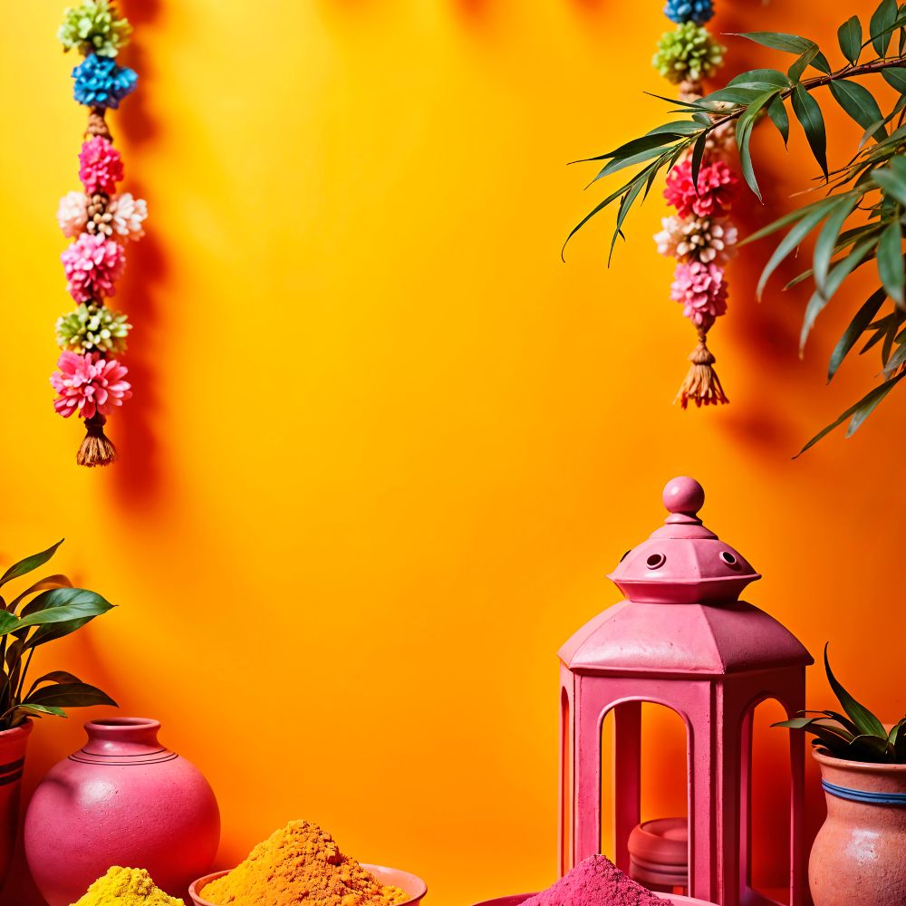 Holi & Colorful Festive Decor