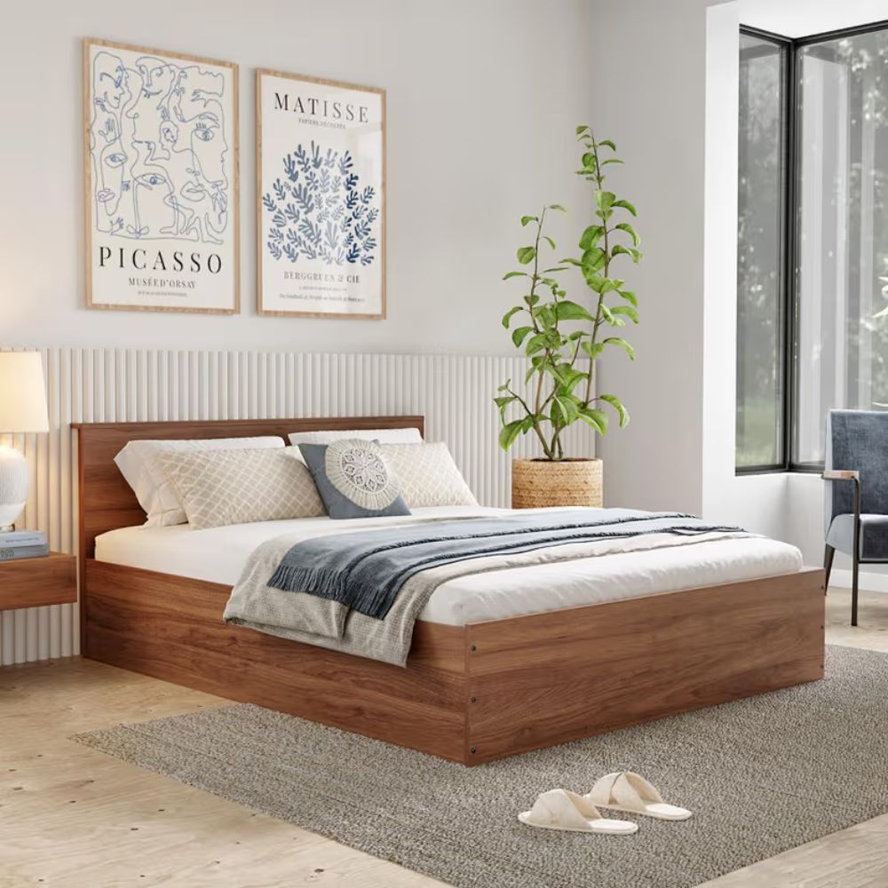 wooden bed vs metal bed
