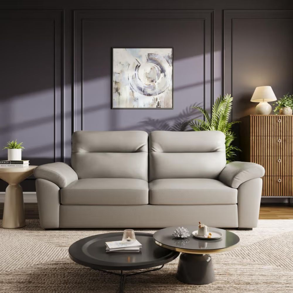 What Is a Leather Sofa Set?