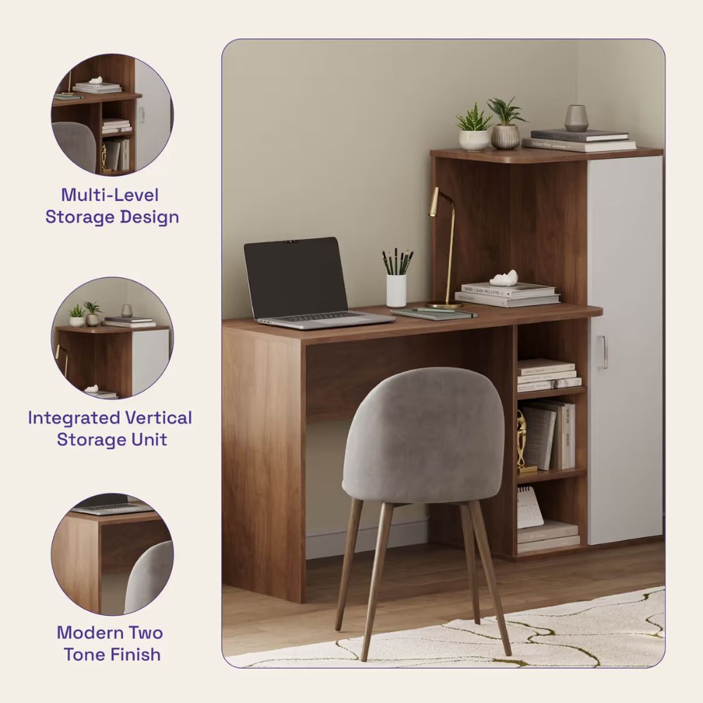 Key Differences Between Study Tables with Storage and Without Storage